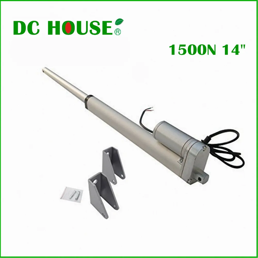 

350mm/14inch Stroke Heavy duty DC 12V 1500N/330lbs Load Linear Actuator Free shipping linear actuator