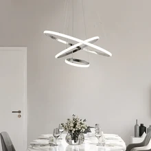 Modern led pendant light circular Aluminum lights for dining living room decorative ring fixtures overhead home pendant lamp Modern led pendant light circular Aluminum lights for dining living room decorative ring fixtures overhead home pendant lamp