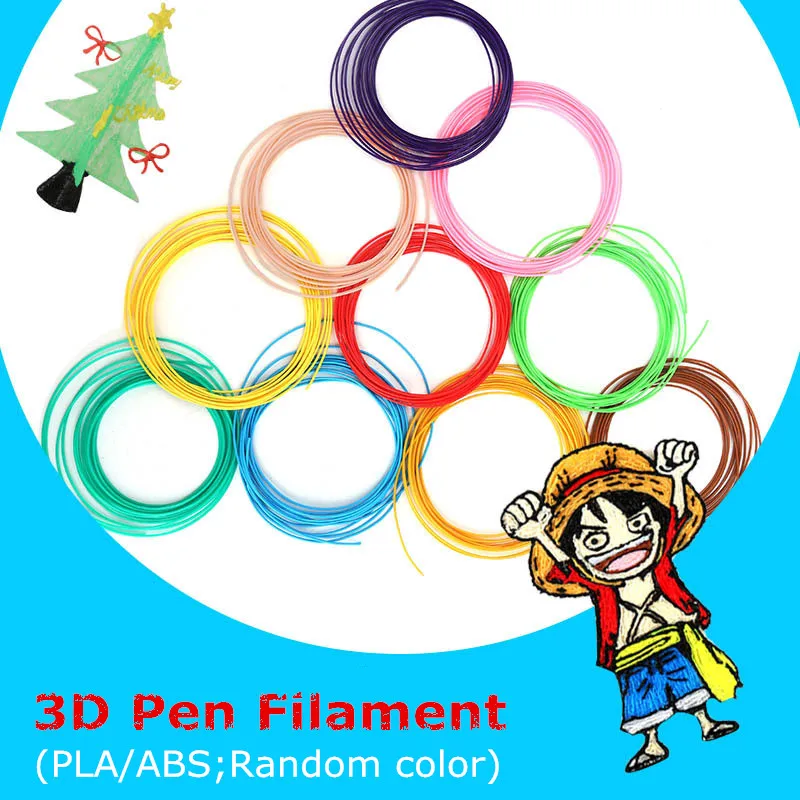 Christmas Gift ABS PLA Materials 1 75mm 3D Print Filament For 3D Printer Or 3D Pen