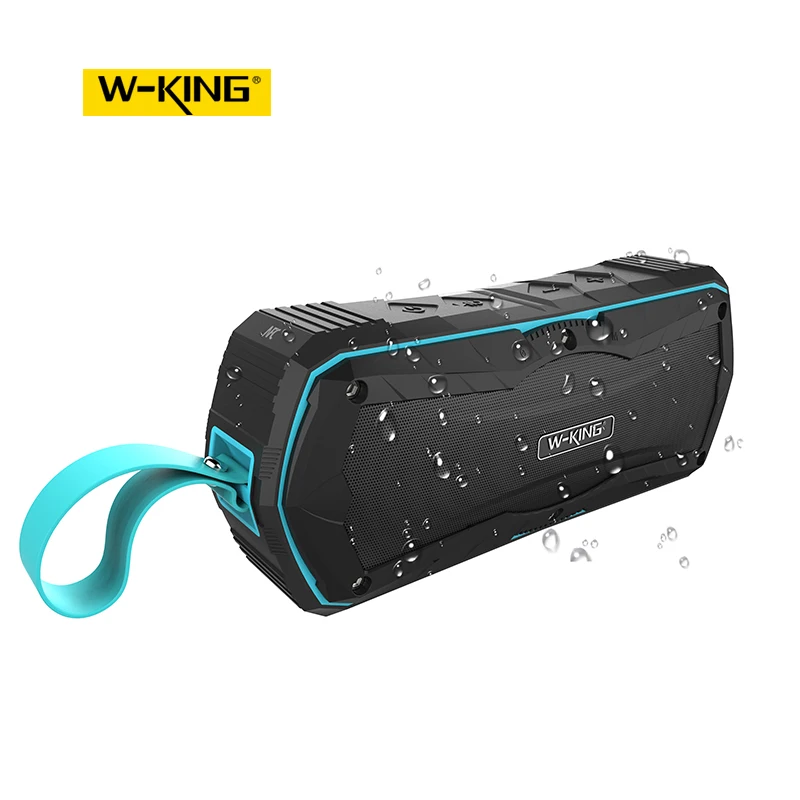 

W-KING 6W Portable Outdoor 360 Sound Blue tooth Speaker with Radio for Bicycles Without Worrying About Audio Challenges