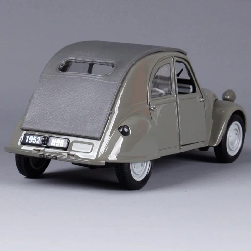 Maisto 1:18 1952 citroen 2cv серый автомобиль литья под давлением 213*81*85 мм роскошные классические модели автомобиля изысканный motorcar коллективное