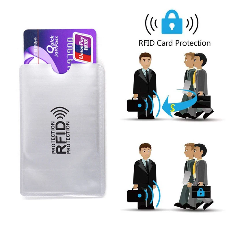 100 шт./упаковка RFID протектор для кредитных карт|Коробки свадебных открыток| |