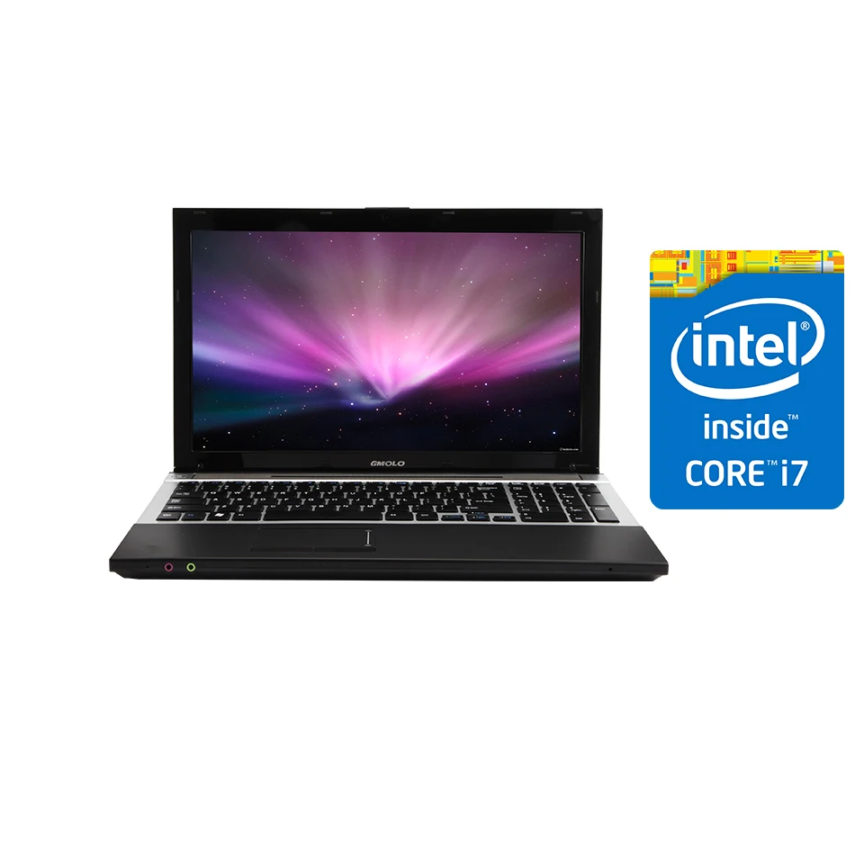 15,6 дюймовый ноутбук Core I7 8GB ram 1 ТБ HDD& SSD W/DVD rom wifi камера Windows ноутбук PC