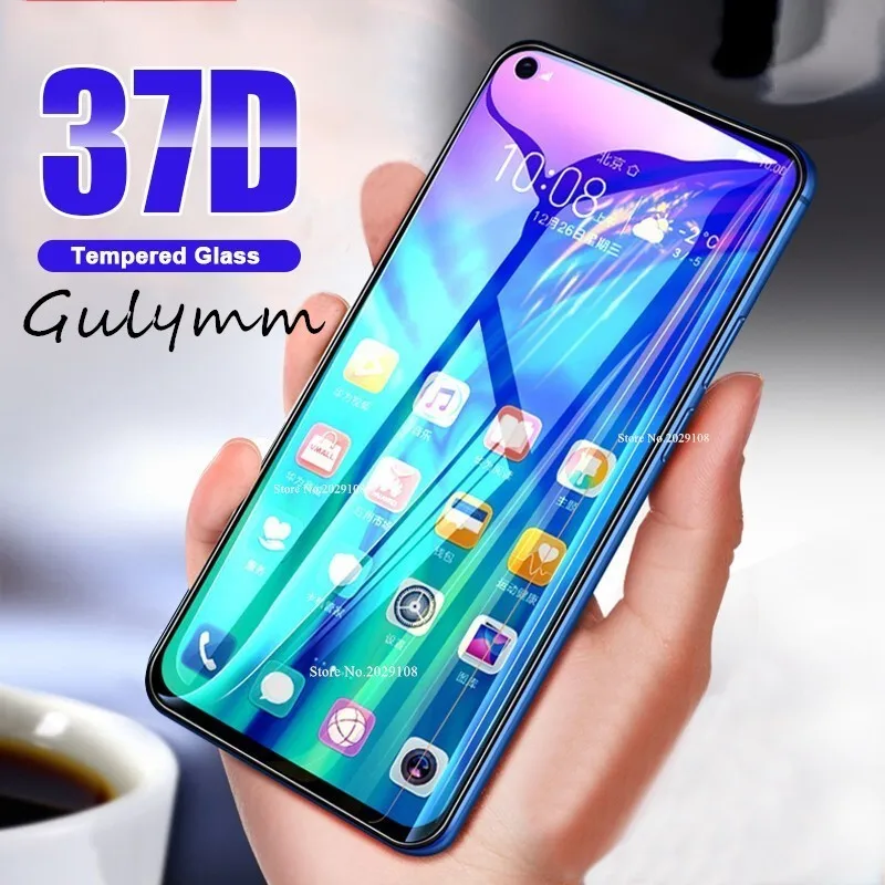 

37D Glass on the For Huawei P20 P30 Pro Screen Protector Tempered Glass For Huawei Honor 8A 8C 8S 8X 20 10 i Lite 20 Pro Film