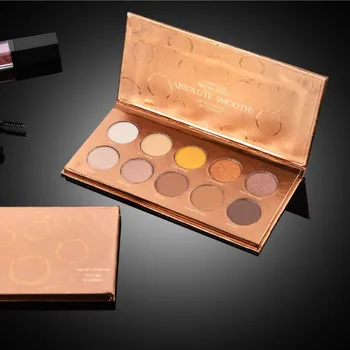 

Fashion Sunset Shimmer Glitter Long-lasting Waterproof Shimmer Matte Eyeshadow Palette Professional Makeup 10 Colors