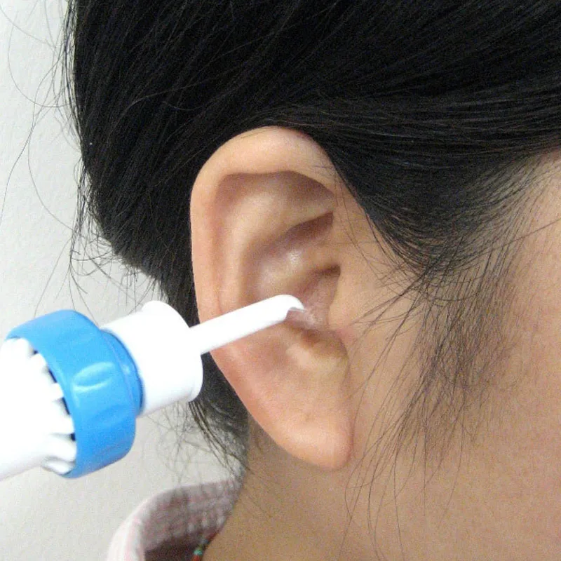 

Good Healthy Electric Ear Wax Cleaner Removal Earpick Ear Cleansing Swab Soft Safe Ear-pick Clean Beauty Tools