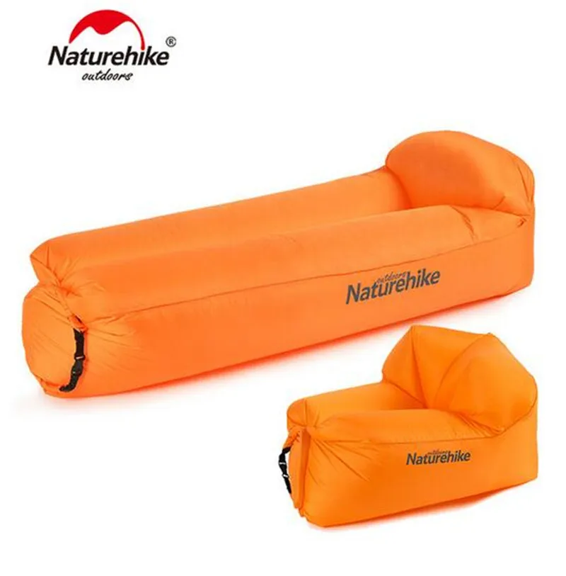 NatureHike Outdoor Waterproof Inflatable Lounger Beach Mat Camping Mat Air Sofa Foldable Sleeping Mattress Portable