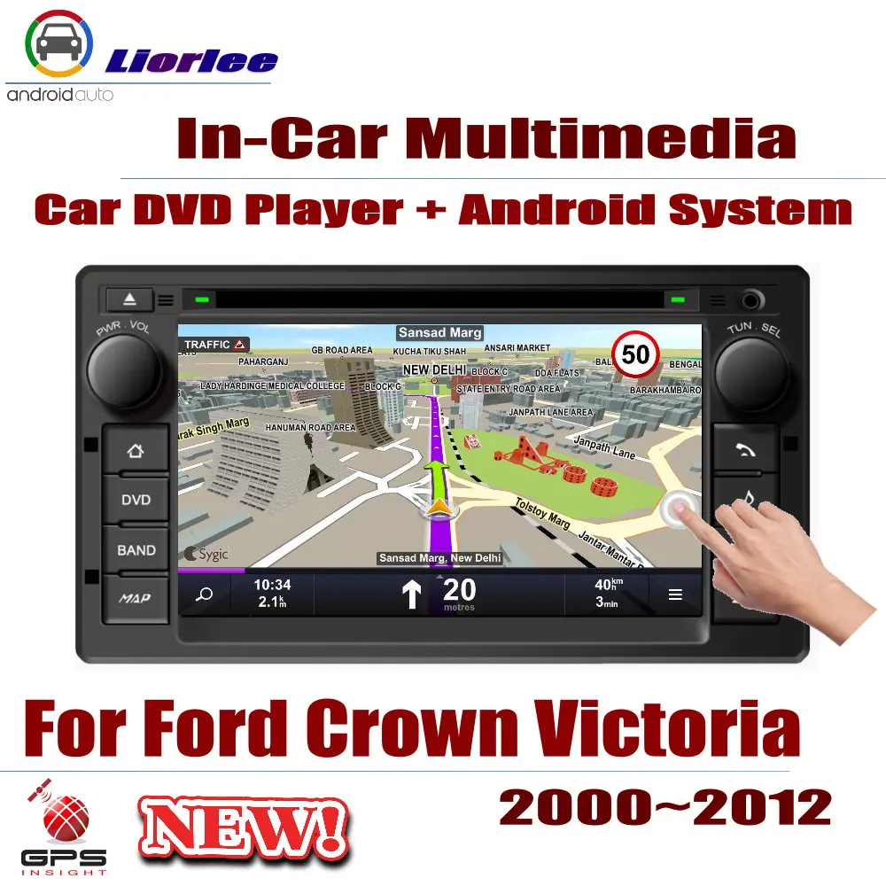 Perfect Auto Player GPS Navigation For Ford Crown Victoria 2000~2012 Car Android Multimedia System HD Screen Radio Stereo Head Unit 0