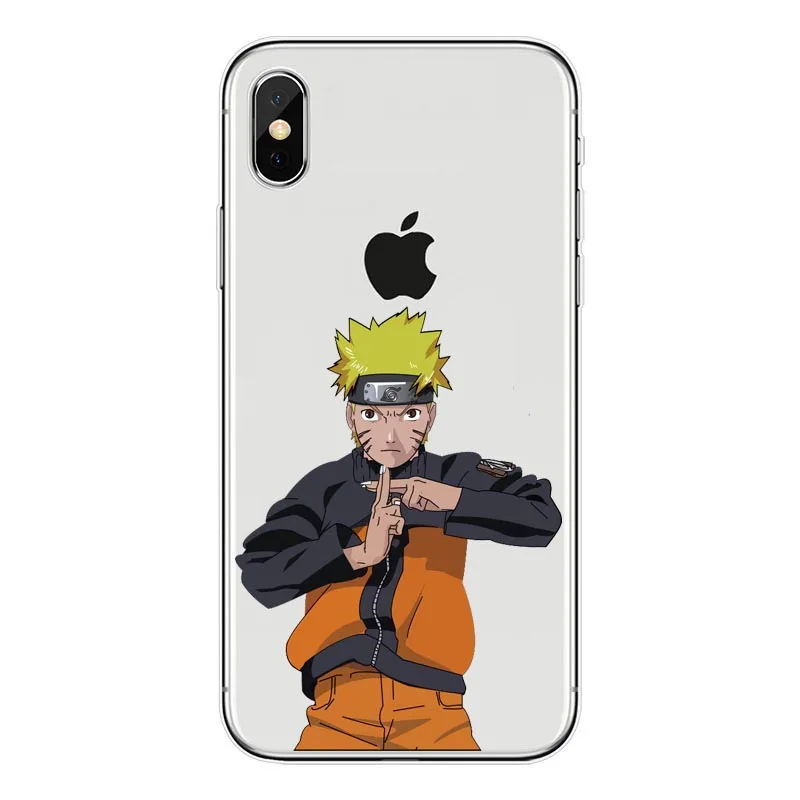 Чехол для телефона Naruto Kakashi Uzumaki Sasuke мягкий силиконовый чехол из ТПУ iPhone Apple 5 5S SE 6 XR