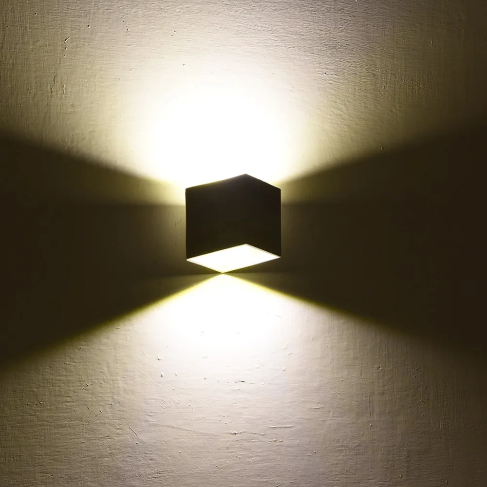 

KPSGBT LED Wall lamp waterproof led outdoor wall light 12W COB Aluminum wall mounted led lights AC85-265V