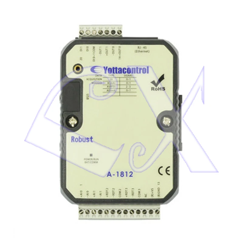 Цифровой аналоговый модуль Ethernet 2DI 4AI (2 * 4-20MA + 2 PT100) 2AO (4-20MA) ввод температуры MODBUS
