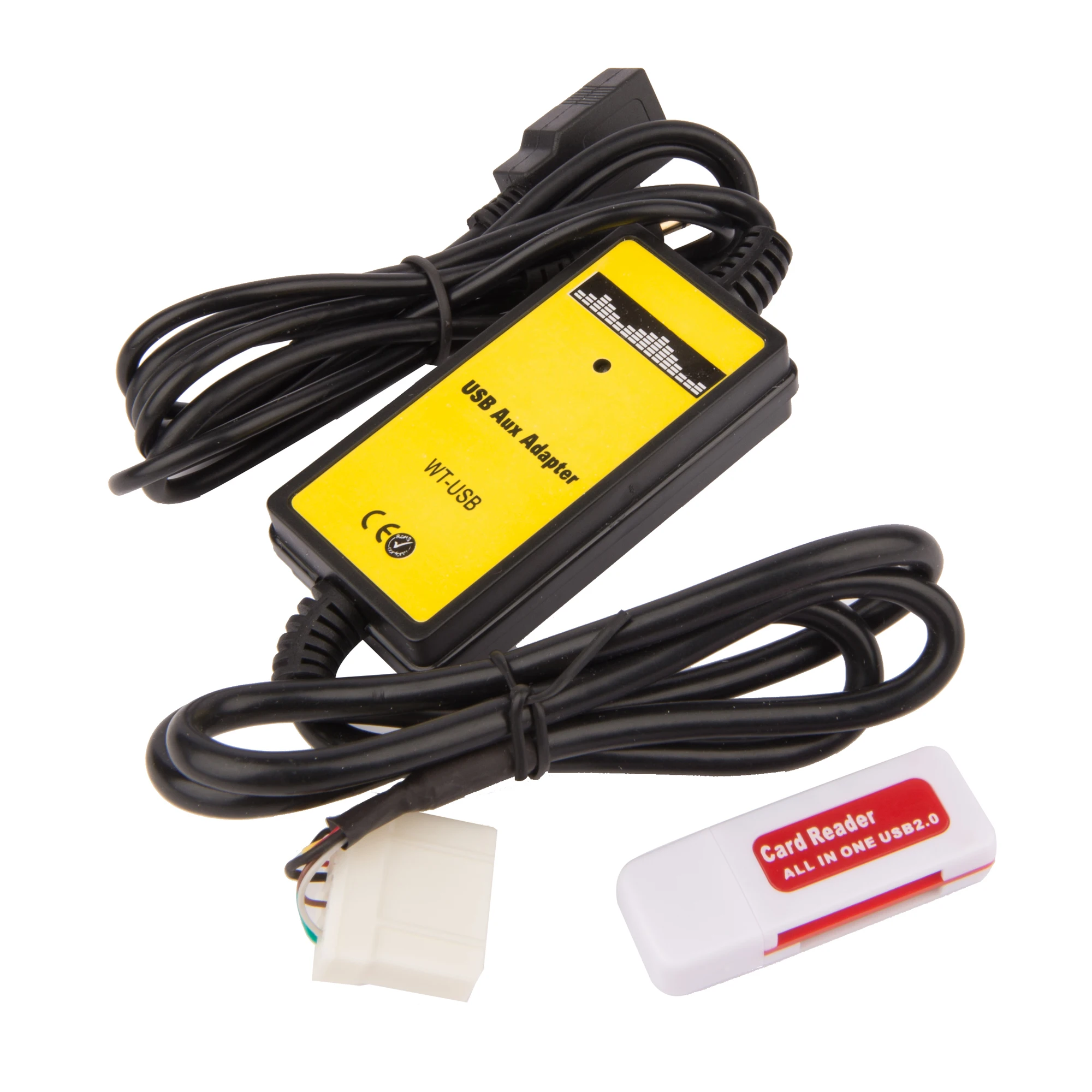 Usb AUX для Camry венчика Toyota CD MP3 интерфейс USB адаптер aux-in вход альпийский YA005 |
