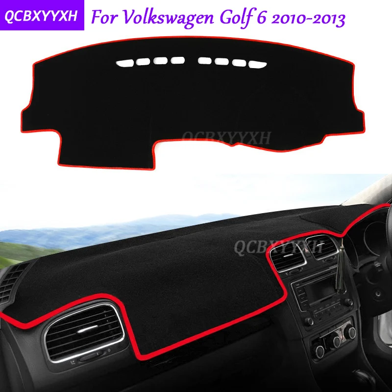 Для Volkswagen Golf 6 2010-2013 коврик на приборную панель защитный интерьер Photophobism коврик тент подушка для автомобиля Стайлинг авто аксессуары