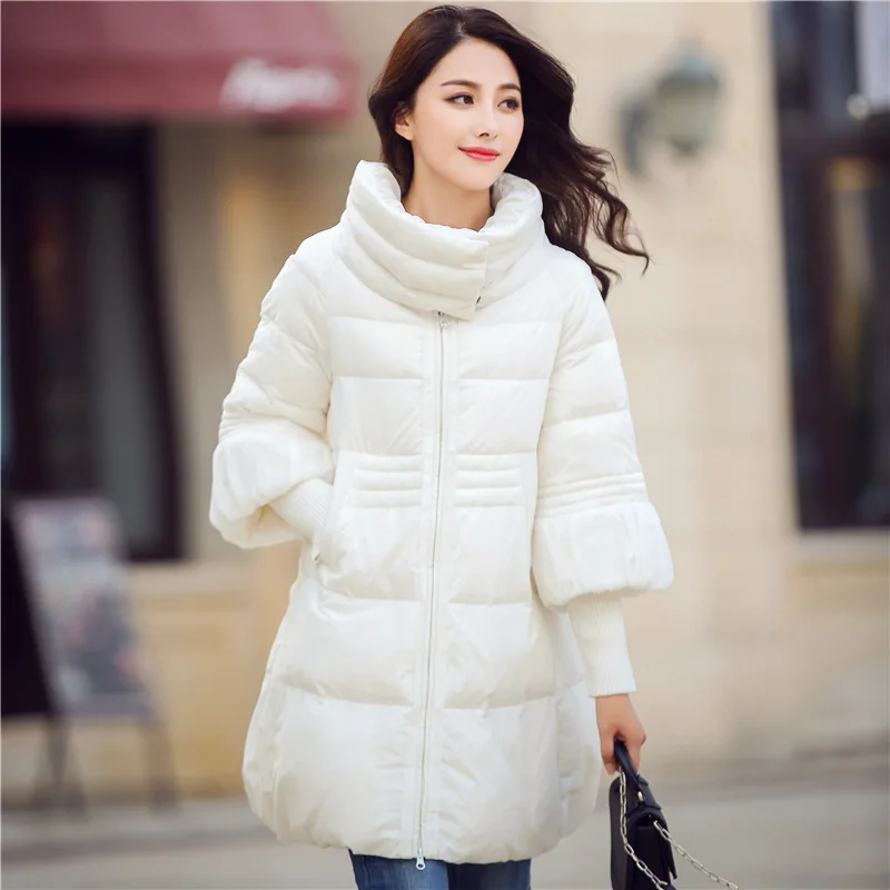Женская зимняя куртка 2020 новая стеганая парка в Корейском стиле женская накидка - Фото №1