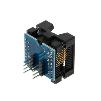SOP16 to DIP8 Adapter Wide 300mil SOIC16 to DIP8 socket IC programmer adapter for EZP2010 EZP2013 RT809F CH341A Programmer rm6203 cr6203 dip8