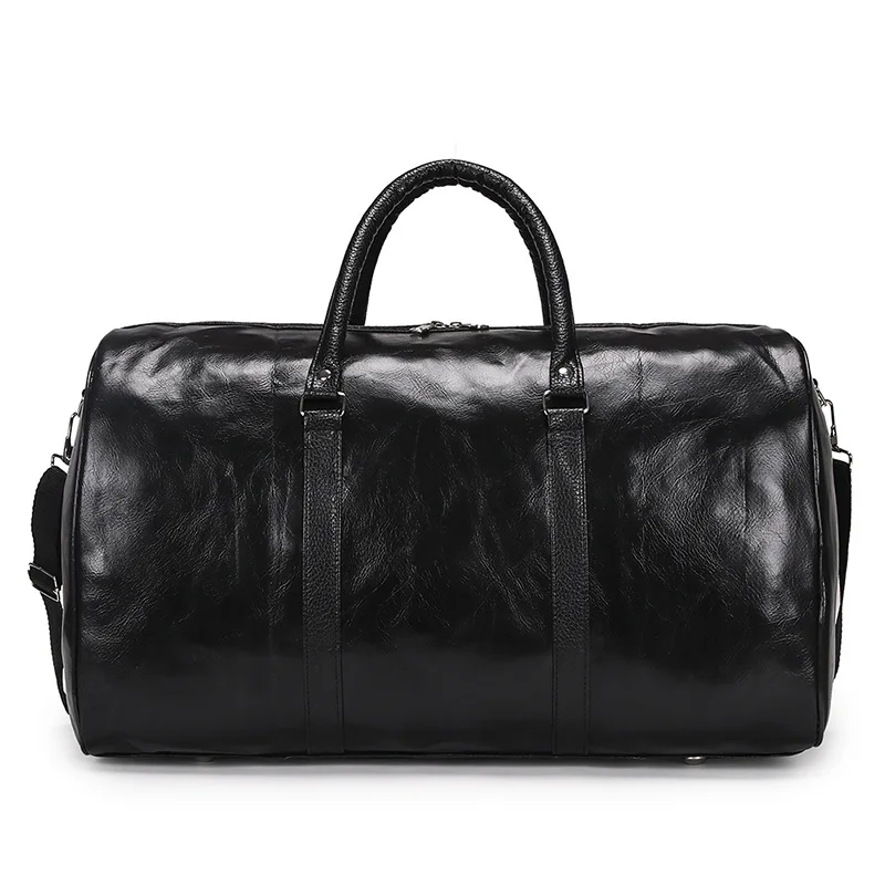 

Leather Travel Bag Women Carry on Large Handbags Duffel Waterproof Travel Weekend Bags Overnight Mens Duffle Hand Luggage Bags