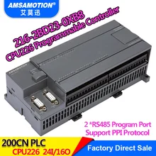 Amsamotion CPU226 6ES7 216-2BD23-0XB8 Relay PLC 24I/16O 6ES7 216-2AD23-0XB8 Transistor PLC Amsamotion CPU226 6ES7 216-2BD23-0XB8 Relay PLC 24I/16O 6ES7 216-2AD23-0XB8 Transistor PLC