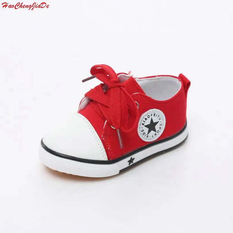 Children Shoes Boys Growing Shoes Spring Autumn Baby Girls Flats Stars Zipper Kids Shoes Casual