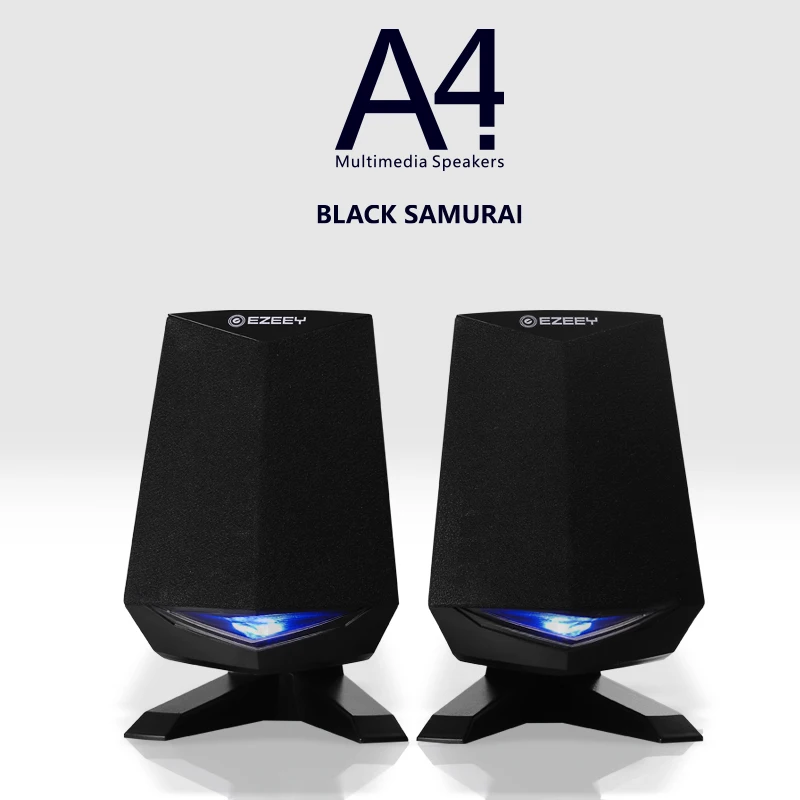 blue led speakers
