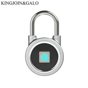 

Anti-Theft Smart Fingerprint Lock Keyless Bluetooth Phone APP iOS Android APP control door cabinet Padlock Door Lock