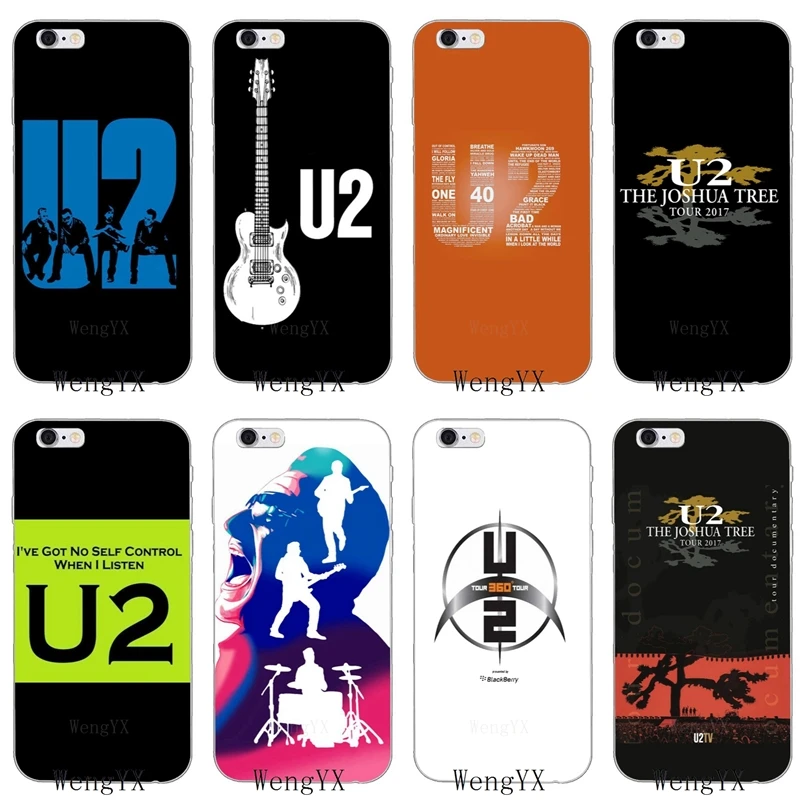 

rock music U2 Irish logo Soft phone case For Xiaomi Mi A2 8 SE Lite Mix Max 3 6X Redmi Note 6 6A Pro S2 Pocophone F1
