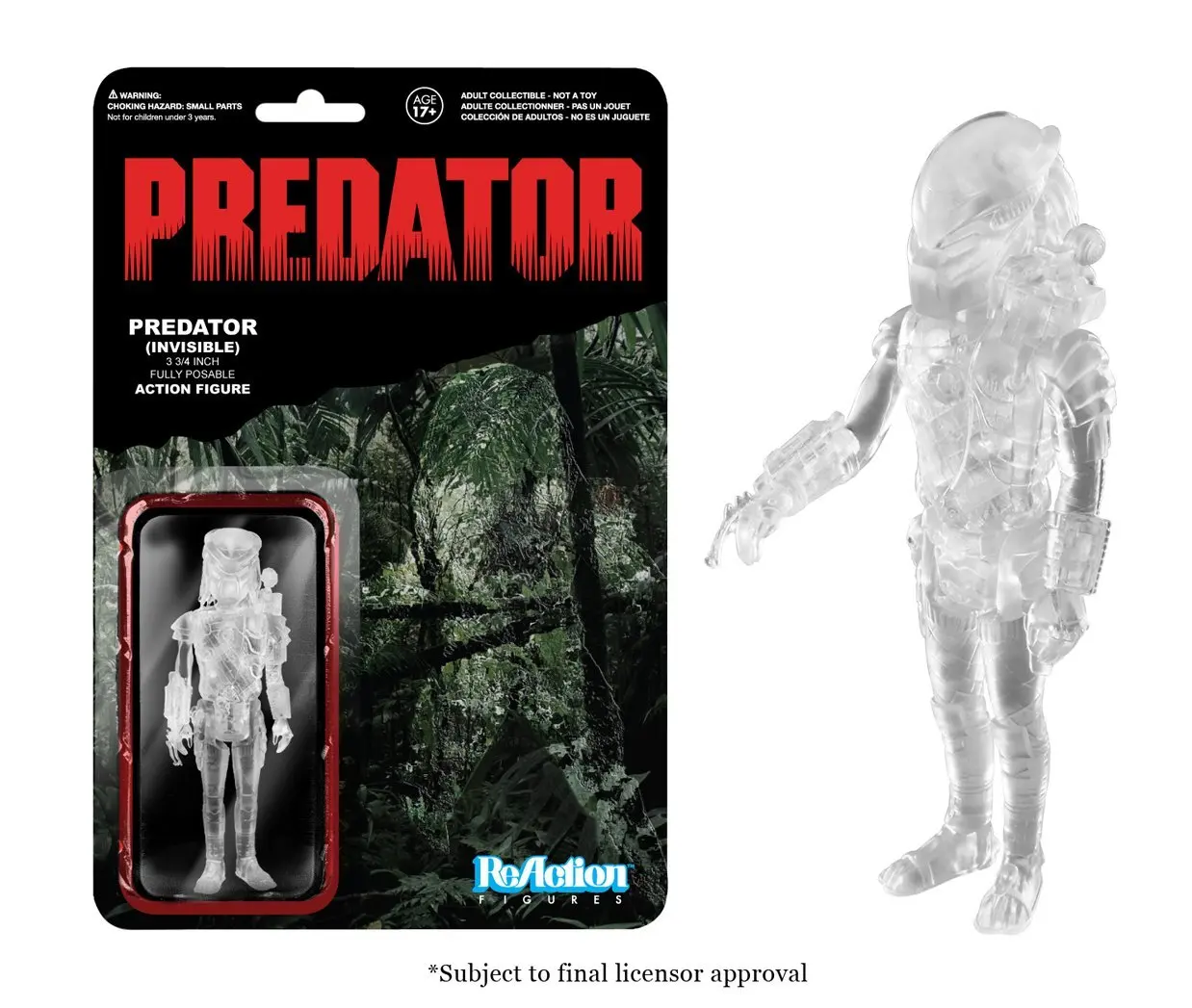 

Funko ReAction Figure Stealth Predator Vinyl Action Figure Collectible Model Toy with Original Box