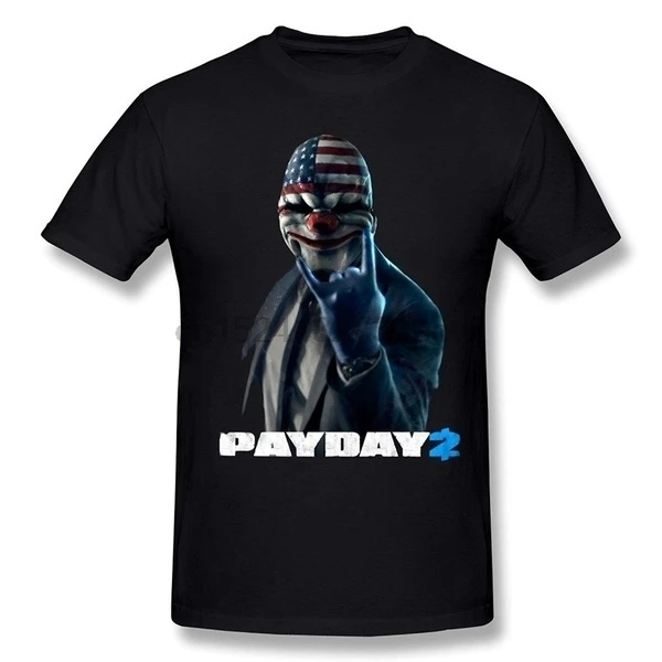 

Happwan Men's Payday 2 T-shirt Black