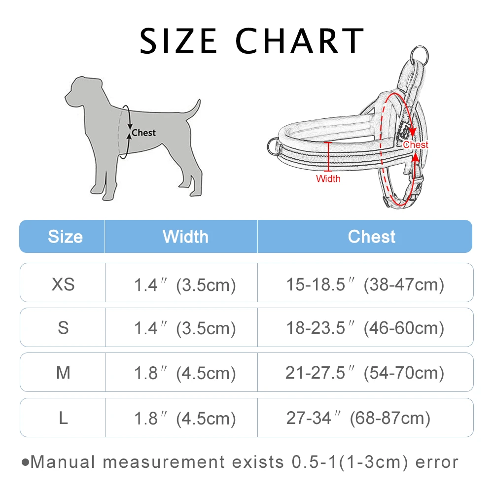 Поводок для собак, Светоотражающий Жилет без застежки, мягкий поводок для собак, регулируемый для маленьких, средних и больших собак XS, S, M, L