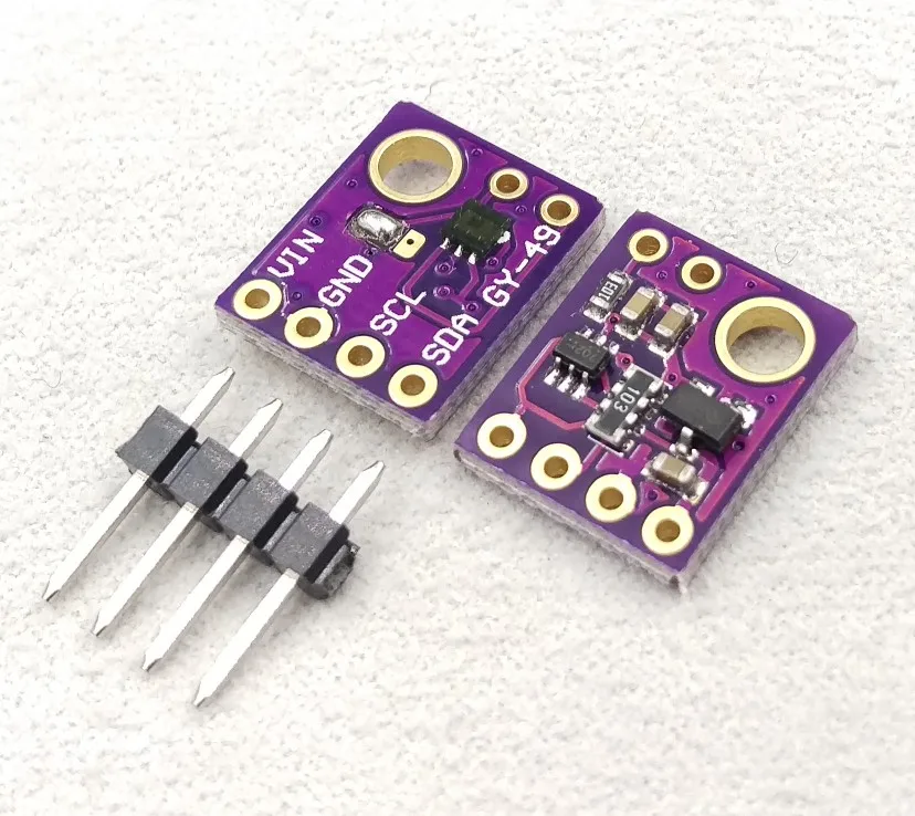 

GY-49 MAX44009 Ambient Light Sensor Module for Arduino with 4P Pin Header Module
