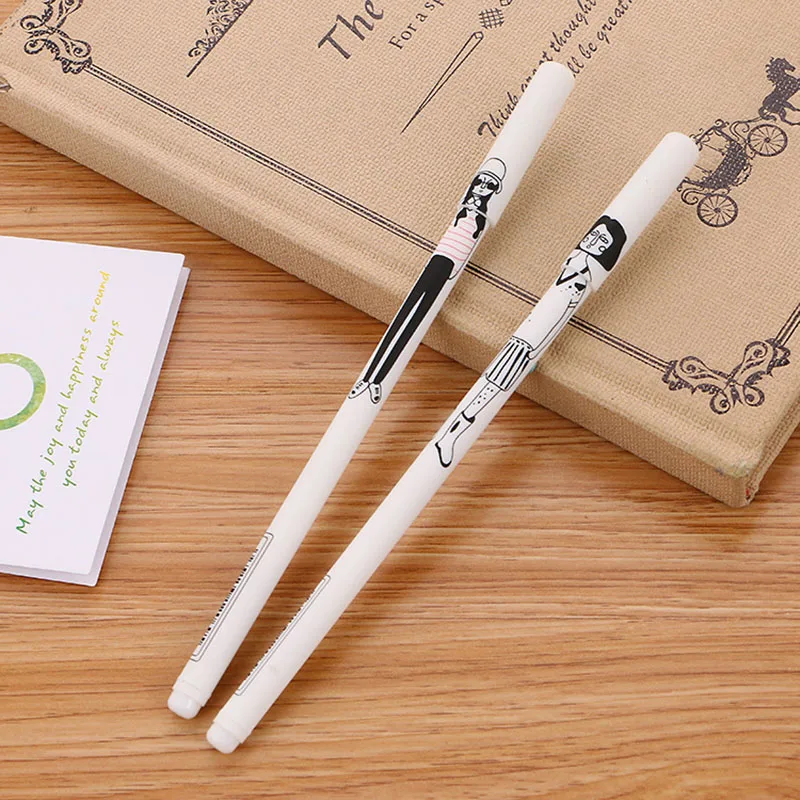 4 шт. новые милые простые творческие ручные рисунки для мальчиков|gel pen|girls gel
