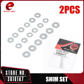 

Element Aluminum Shim Set for Airsoft AEG Gearbox Hunting Accessories 0.2mm X6 / 0.3mm X6 / 0.5mm X6 IN0911