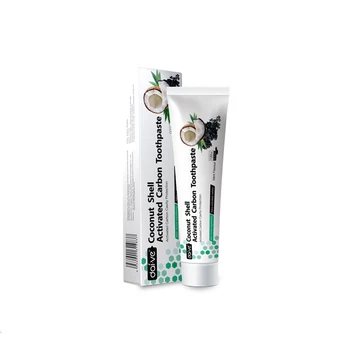 

1 Piece Coconut shell charcoal Activated Adult Toothpaste Toothpaste Charcoal Toothpaste Oral Hygiene Tooth Whitening Toothpaste