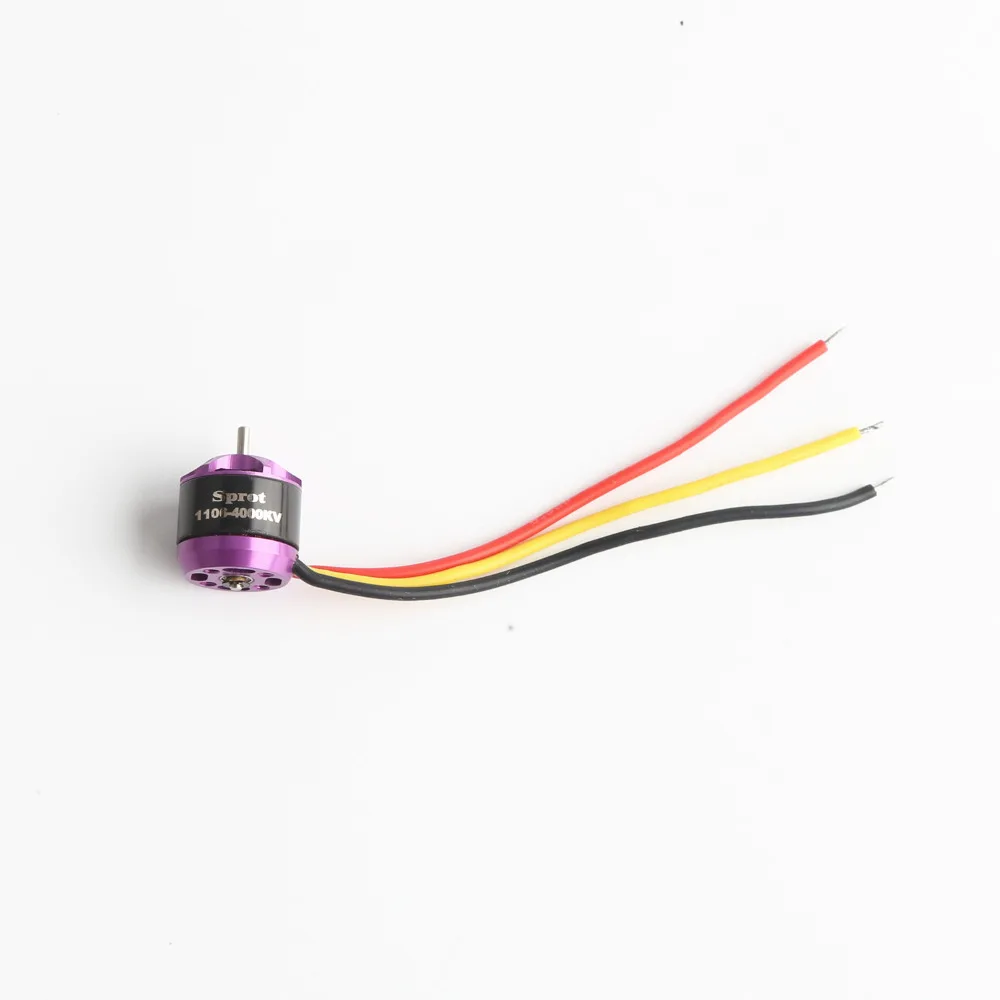 4 шт. RC1106 4000KV Micro безщеточный для мини Multirotor 100 150 мм рама комплект|Детали и