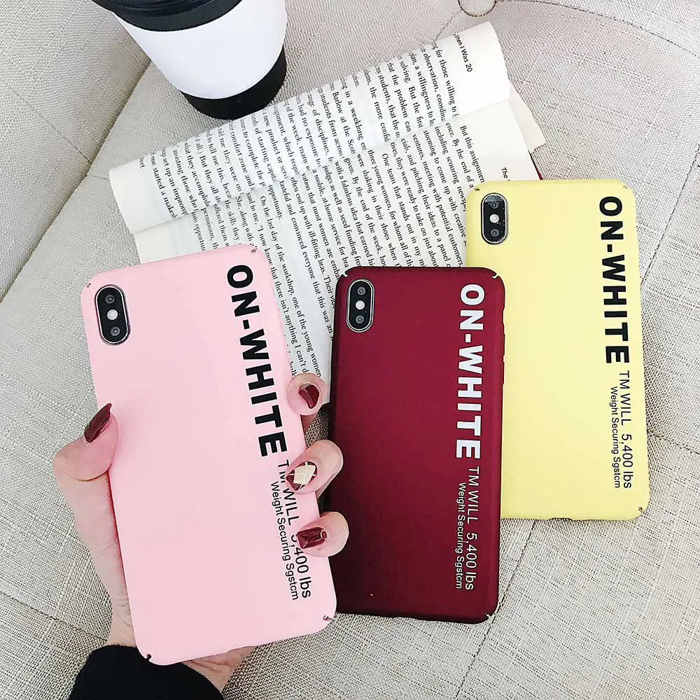 Однотонный жесткий чехол для Samsung S9 S8 S10 S7 Edge Plus с защитой от отпечатков пальцев A7