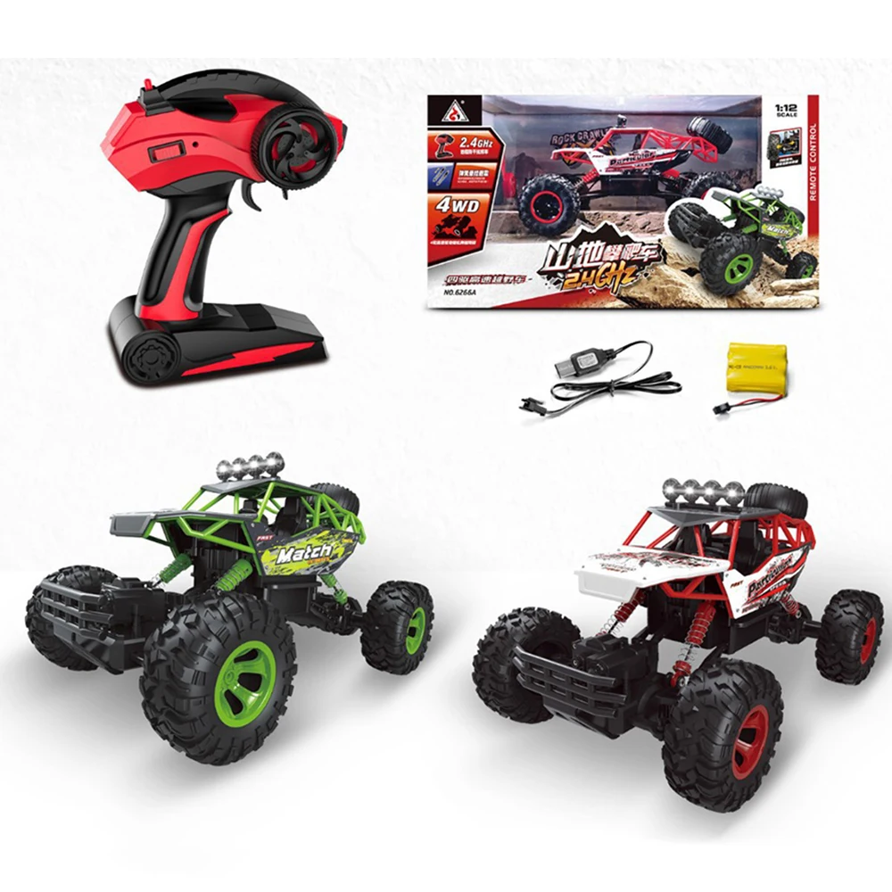 

37cm RC Car 1/12 4WD 2.4G Updated Version Remote Control Car Sety High Speed Off-road Toys Buggy Truck Vehicle Toys With Battery