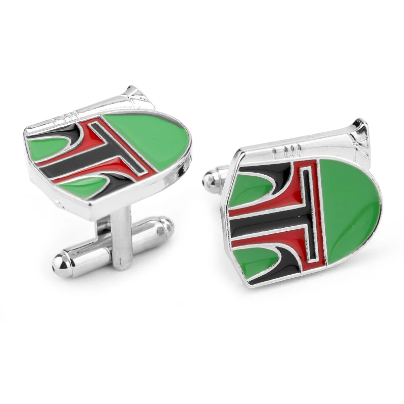 

Movie Style Star Wars Imperial Stormtrooper Empire Enamel Brand Cufflinks for Man shirt cufflinks buttons best Casual gift