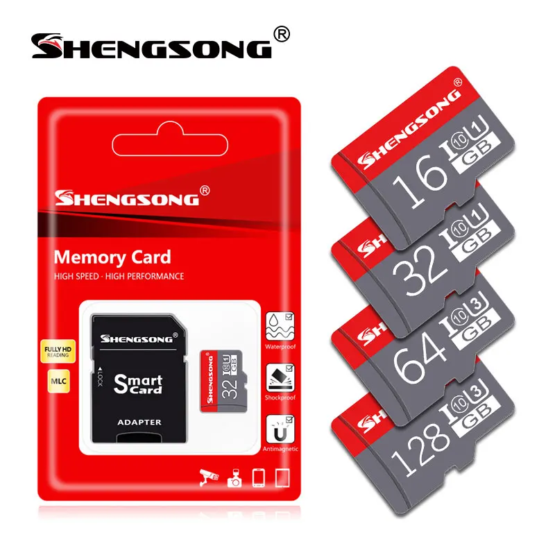 

Orignal Class10 micro sd memory card 32GB 16GB 8GB Micro Sd card cartao de memoria 64GB 128GB memory TF card with adapter