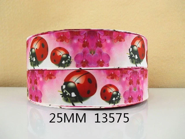 

David Accessories 1" printed grosgrain ribbon diy headwear hairbow craft sewing order $6,5Y13575