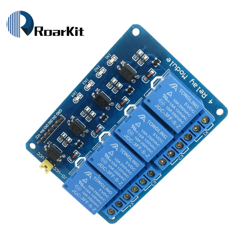 4-Канальный Релейный Модуль 4-щит управления каналами реле с анод. Релейный выход 4 пути релейный модуль для arduino