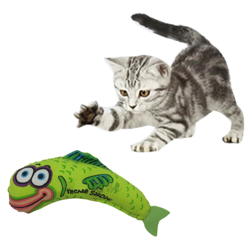 

Pet Supplies Fat Cat Toy Kitty Hoots Catnip Kitten Dog Fish Mouse Toys For Cats Catnip Scratch 6 Style Gift