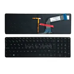 Новая испанская клавиатура для ноутбука для HP Pavilion Beats 15-p071nr 15-p099nr 15z-p000 15-p089na 15-p099na 15-p000ns клавиатура с подсветкой