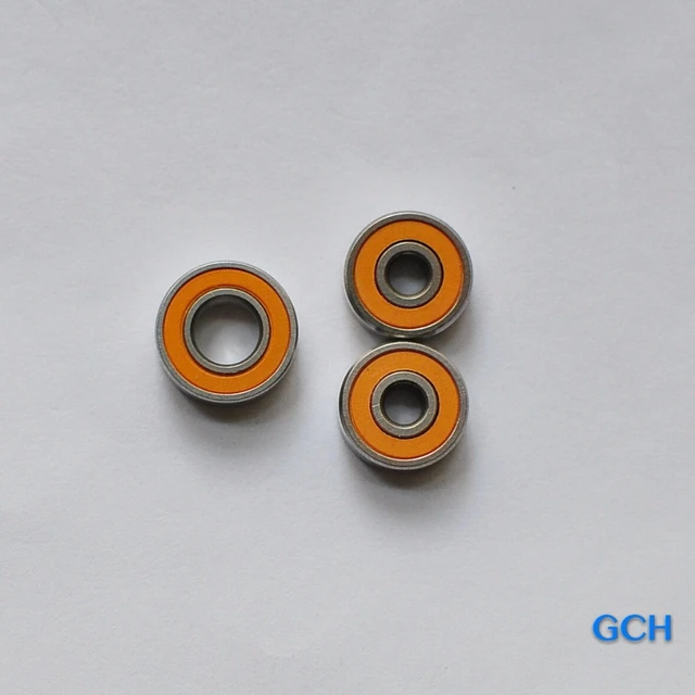 2PCS 6X10X3 , 1PC 8X16X5 2OS CB SRL ABEC7 Stainless Steel Hybrid Ceramic  Bearings for Fishing Reel By GCH