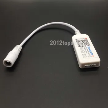 

DC 12V Mini WIFI LED RGB Controller 3 Channel Bluetooth RGBW Led Controller IOS / Android APP For RGB LED Strip Light
