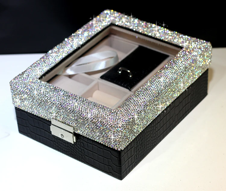 

Ring wedding box Watch boxes Storage jewelry box Gift storage boxes Wedding gifts