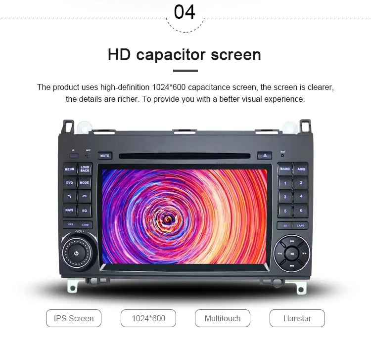 Top JDASTON Android 9.0 Car Multimedia Player For Mercedes Benz Sprinter B200 B-class W245 B170 Viano Vito 2 Din Radio GPS Car DVD 19