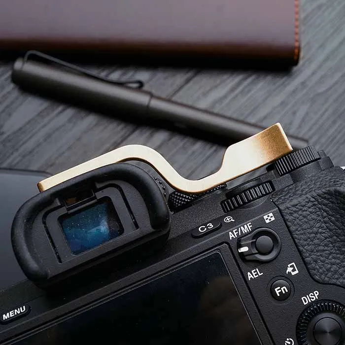 Латунный держатель для большого пальца чехол горячего башмака Sony a9 A7m3 A7RIII ILCE 7RM3 A7R