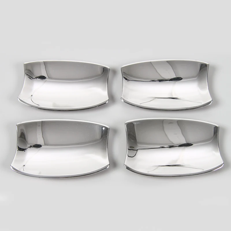 4Pcs/Set ABS Outside Moulding Door Trim Handle Bowl Frame for Jeep Compass 2017+ Bright Color | Автомобили и мотоциклы