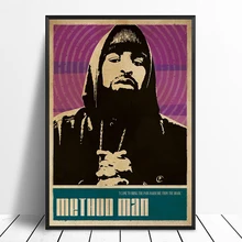 Метод мен Wu Tang Clan постер музыкальной певицы хип хоп рэп