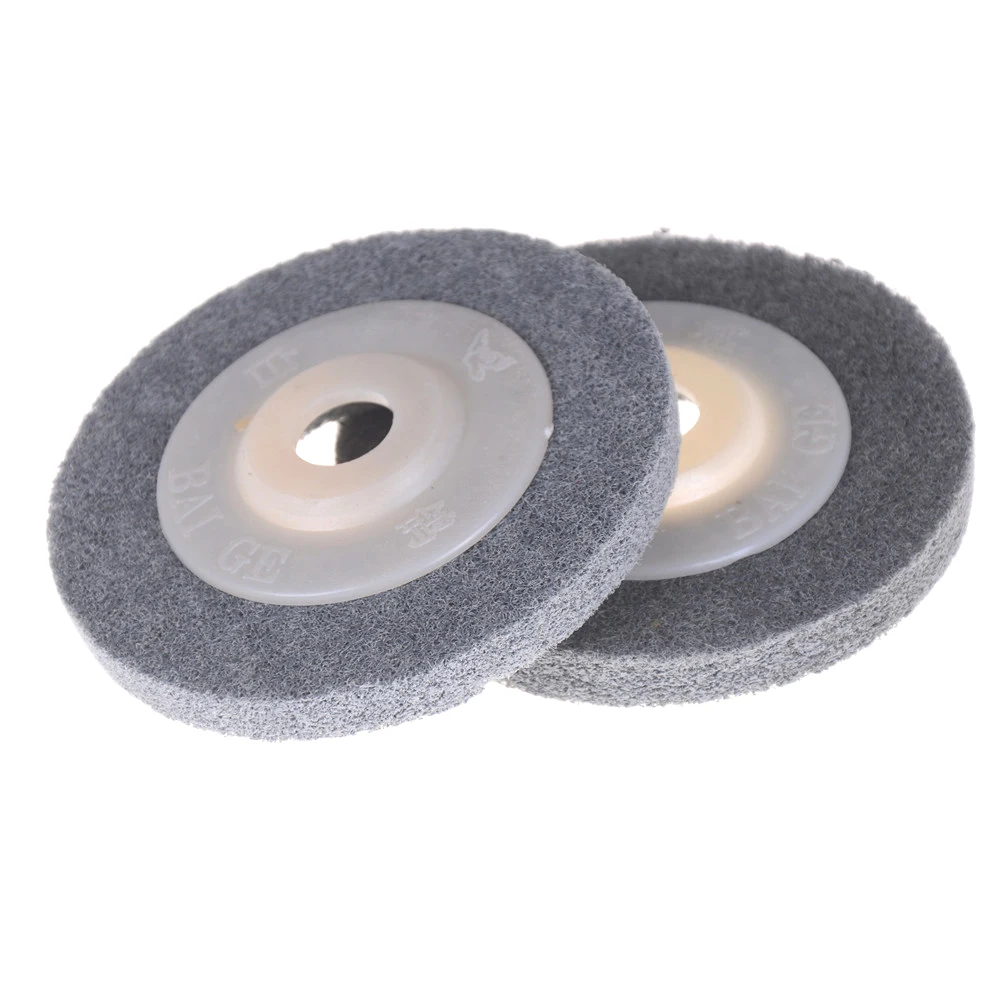 1Pcs 4" Nylon Polishing Wheel Sanding Disc Diameter 100mm Fiber