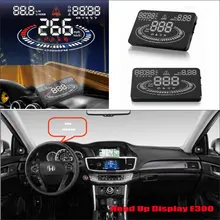 Для Honda Accord/Civic-Автомобильный HUD Дисплей-безопасное вождение экран проектор Refkecting лобовое стекло